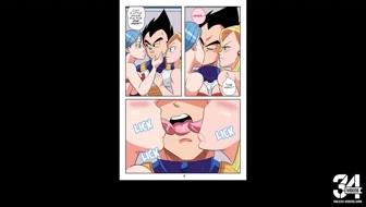Bulma & Android 18 Threesome [motion comic] [spanish subbed] thumbnail