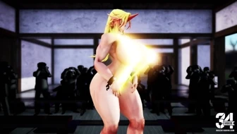 【Touhou MMD】Yuugi-san shows off at the bar thumbnail