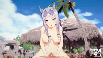 Gold Ship sex uma musume thumbnail