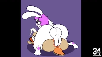 Bunny futanari girl gets a Huge CumLoad thumbnail