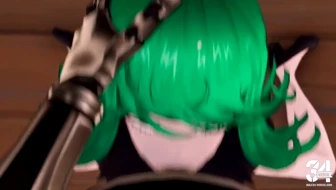 Tatsumaki Blowjob [Ezark Animations] thumbnail