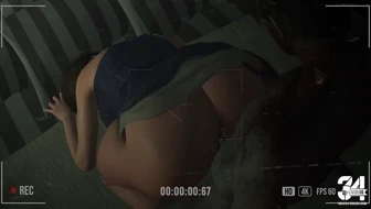 Jill x Zombie (Test loop animation) thumbnail