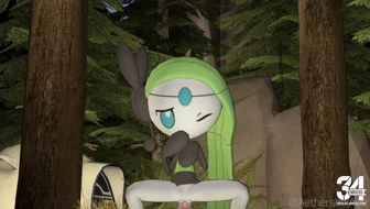Meloetta Cowgirl Animation (4k) thumbnail