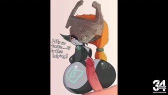 Midna Rubbing [MorobochiYo] thumbnail