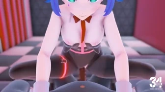 Loving sex with Rabbit Hole Miku in a PRIVATE ROOM! thumbnail