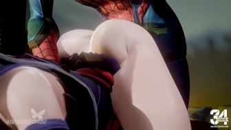 Psylocke’s Victory Celebration With Spider-Man thumbnail