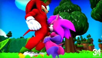 Sonia Blowjob Knuckles miniatura