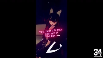 Goth Babe With a Surprise That’s Hard to Ignore thumbnail