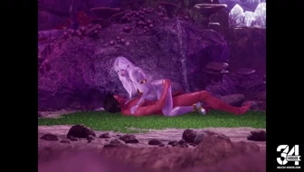 Galmine Gets Fucked Cowgirl - Tamer: King of Dinosaurs thumbnail
