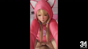 Marie Rose riding - LazyProcrastinator thumbnail