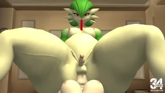 Big bro gardivore helps out lil sis kirlia thumbnail