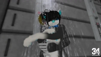 Steamy Kitty Shower! thumbnail