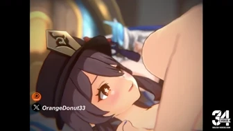 Hu Tao commission [orangedonut33] thumbnail