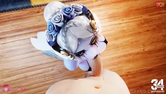 Widowmaker Throat Fuck thumbnail