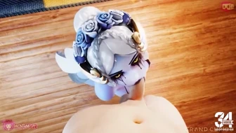 Widowmaker Throat Fuck thumbnail