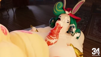 Bowser getting head from Ms Bunnny Mommy thumbnail