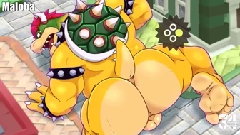 Spanking the Koopa King