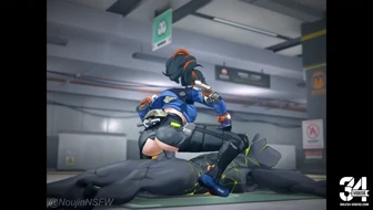 Zhu Yuan Cowgirl Animation [Noujin] thumbnail
