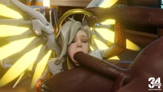 Angel Mercy Sucking Dick thumbnail