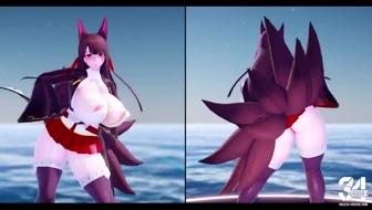 Rex-x style Akagi × Helltaker Dance thumbnail