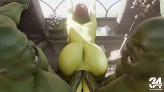 Princess Fiona & Orcs [Ogreskin][AXEN][NO WM][4K60FPS] thumbnail