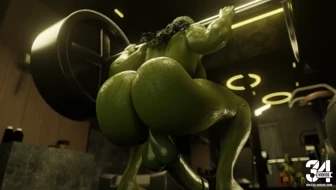 Pumping Iron - Pinup [NinNinja][4K60FPS] thumbnail