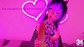 Evening Handjob Purple love thumbnail
