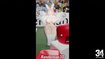 Rothot gets fucked by the football team in public thumbnail