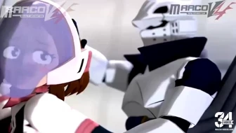 Ochako Uraraka vs Tenya Iida [Battle Trail] thumbnail