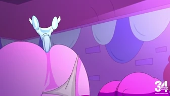 Princess Bubblegum get her Cheeks Clapped by ice King thumbnail