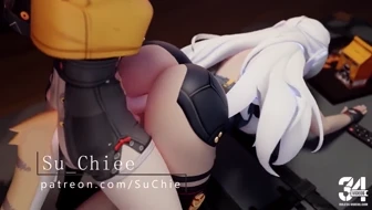 Ju fufu and Yixuan animated (2k and 60fps) thumbnail