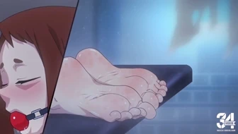Toga Worships Ochacos Feet thumbnail