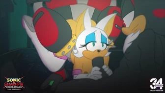 [HedgehogLoveKTH] Rouge and Shadow Dark Beginnings Pt.2 (LOOP) thumbnail