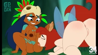 Holly X Betilla Blowjob thumbnail
