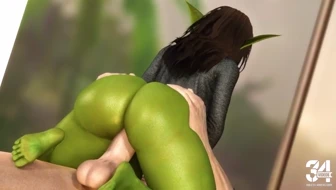 Futanari Goblin Cowgirl thumbnail