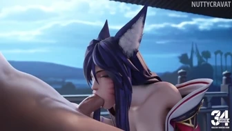 Ahri blowjob with your big boy [nuttycravat] thumbnail