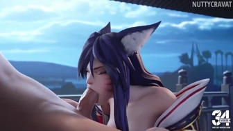 Ahri blowjob with your big boy [nuttycravat] thumbnail