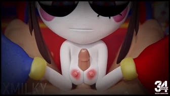 Pomni is chill like that | pmv | hmv thumbnail