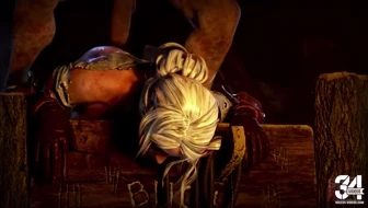 Ciri Goblin Breeder, Pregnant ,Bounded and Raped (Shirami) (60FPS) (4k) thumbnail