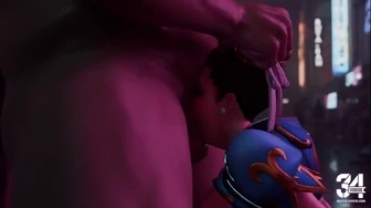 Juno Chun-li Forced Deepthroat thumbnail