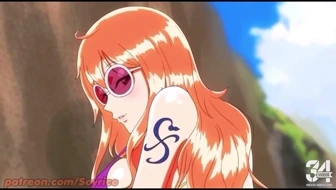 Nami enjoys her favorite meal on a steamy vacation thumbnail
