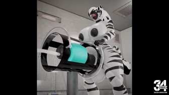 Zuki tries her new toy thumbnail