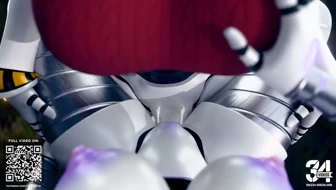Uzi x V POV Futanari Drone Breeding (Murder Drones) thumbnail