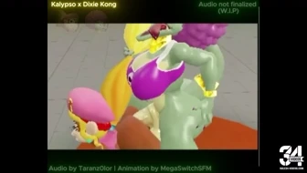 Kalypso x Dixie Kong Futanari (Donkey Kong Country) thumbnail