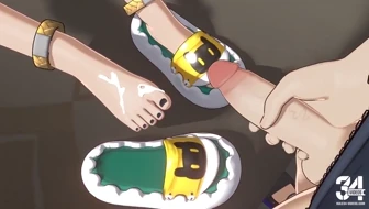 (DUBBED) Belle's Sandal Onahole miniatura