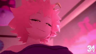 Mina makes him cum by just inserting the tip in her wet pussy thumbnail
