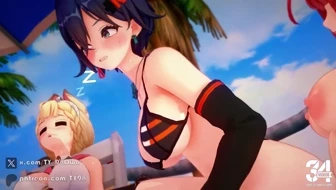 Yuzuha x Belle FuaSex (sound) thumbnail
