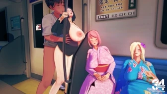 NTR drunk wives after festival (old) [Japs8005] thumbnail