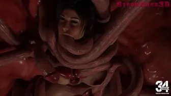 Captured Lara bred in tentacle nest miniature