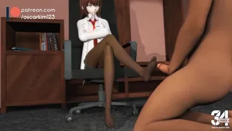 Kurisu's footjob [OscarKim123] 썸네일